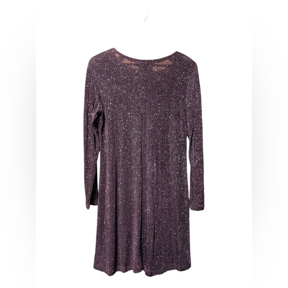 Dressing Clio Purple & Silver Sparkle Dress – Size M - Picture 2 of 5